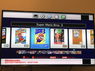 Así se ve la librería de juegos disponibles.